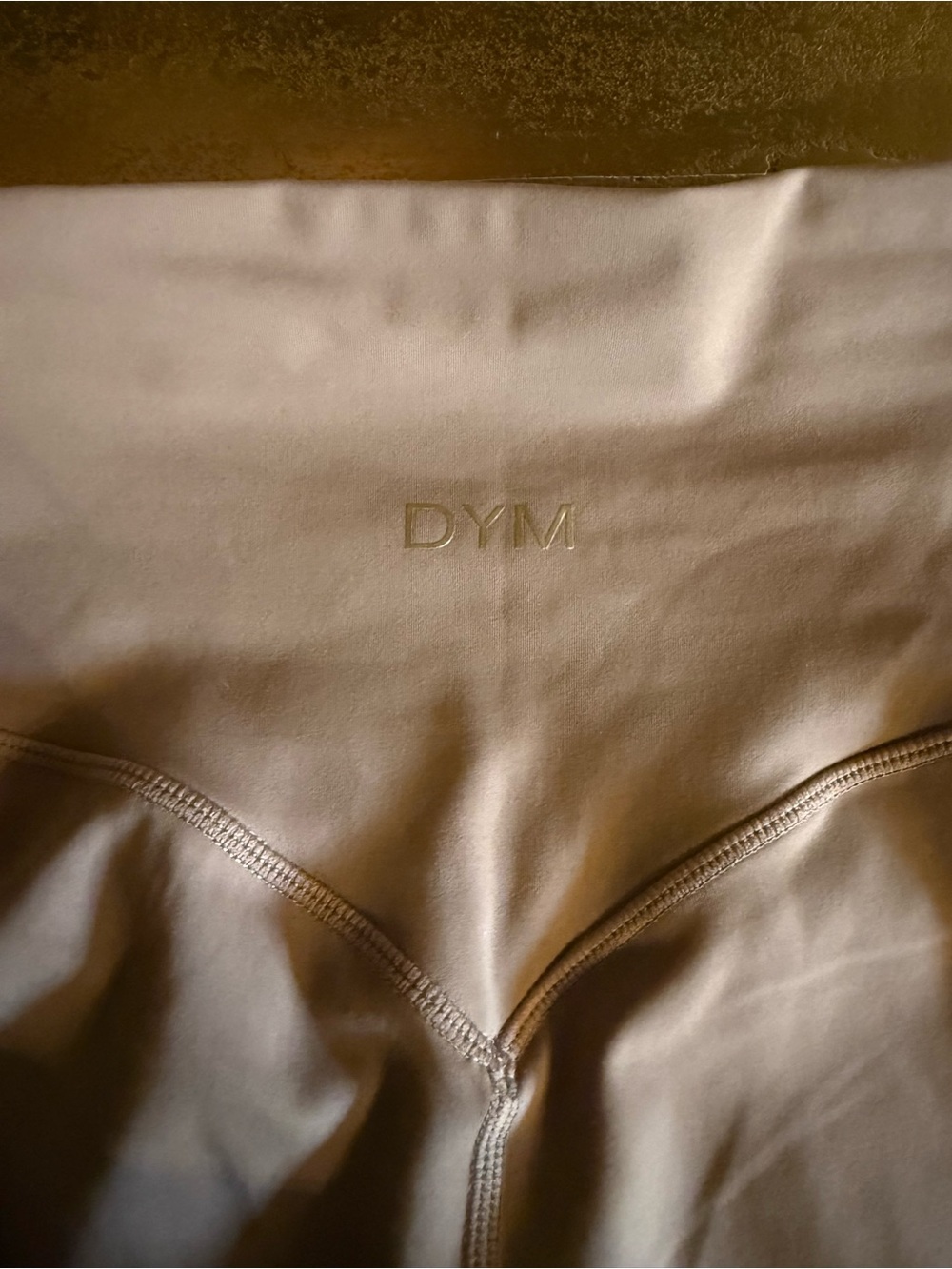 Women's High-Waist Leggings in Light Taupe Excellent condition